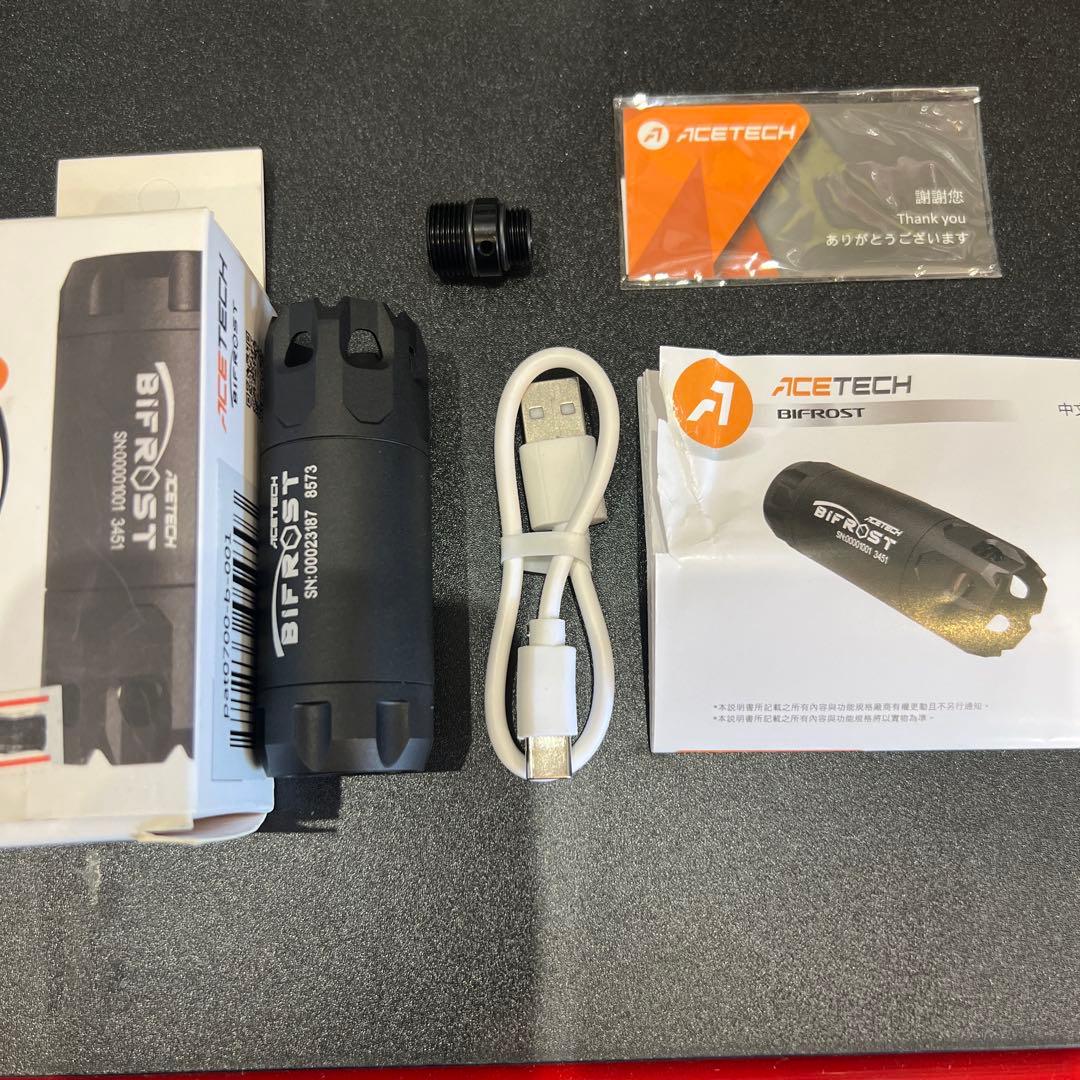 ACETECH RGB トレーサー ユニット バイフロスト14mm 標準ブラック