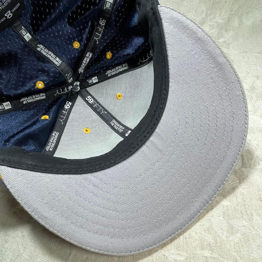 横浜ベイスターズ NEW ERA キャップ 旧ロゴ β ベータ 黒金 プロコレ