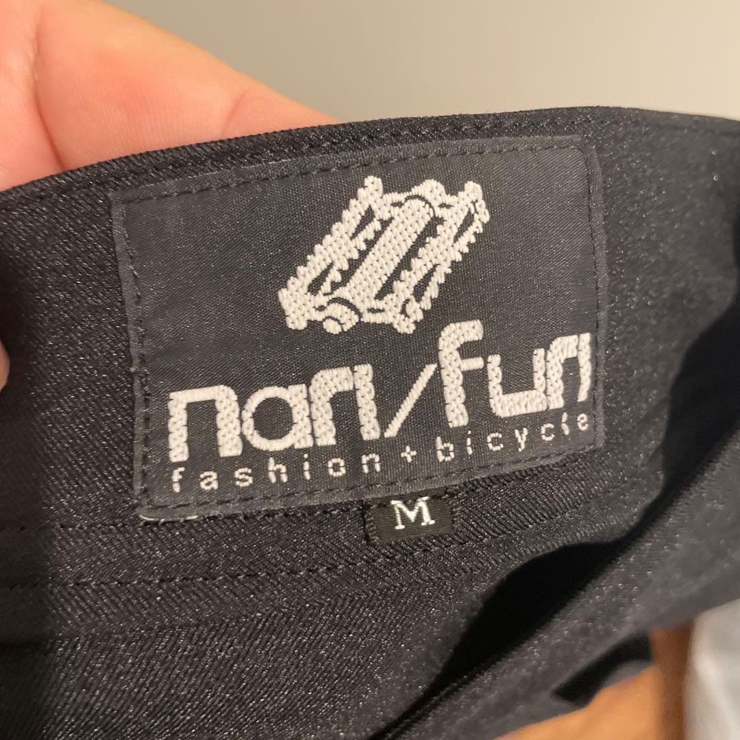 ナリフリ　ハーフパンツ　ブラック　M