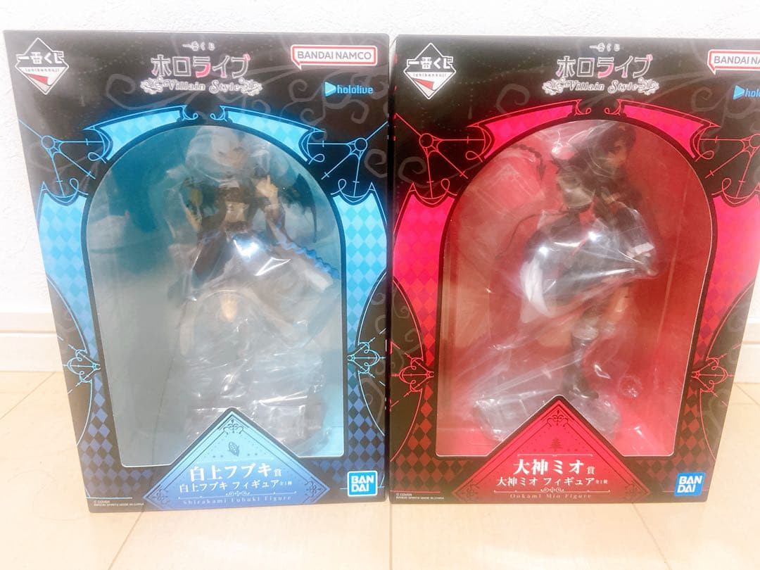 ホロライブ 大神ミオ 白上フブキ フィギュアセット　一番くじ