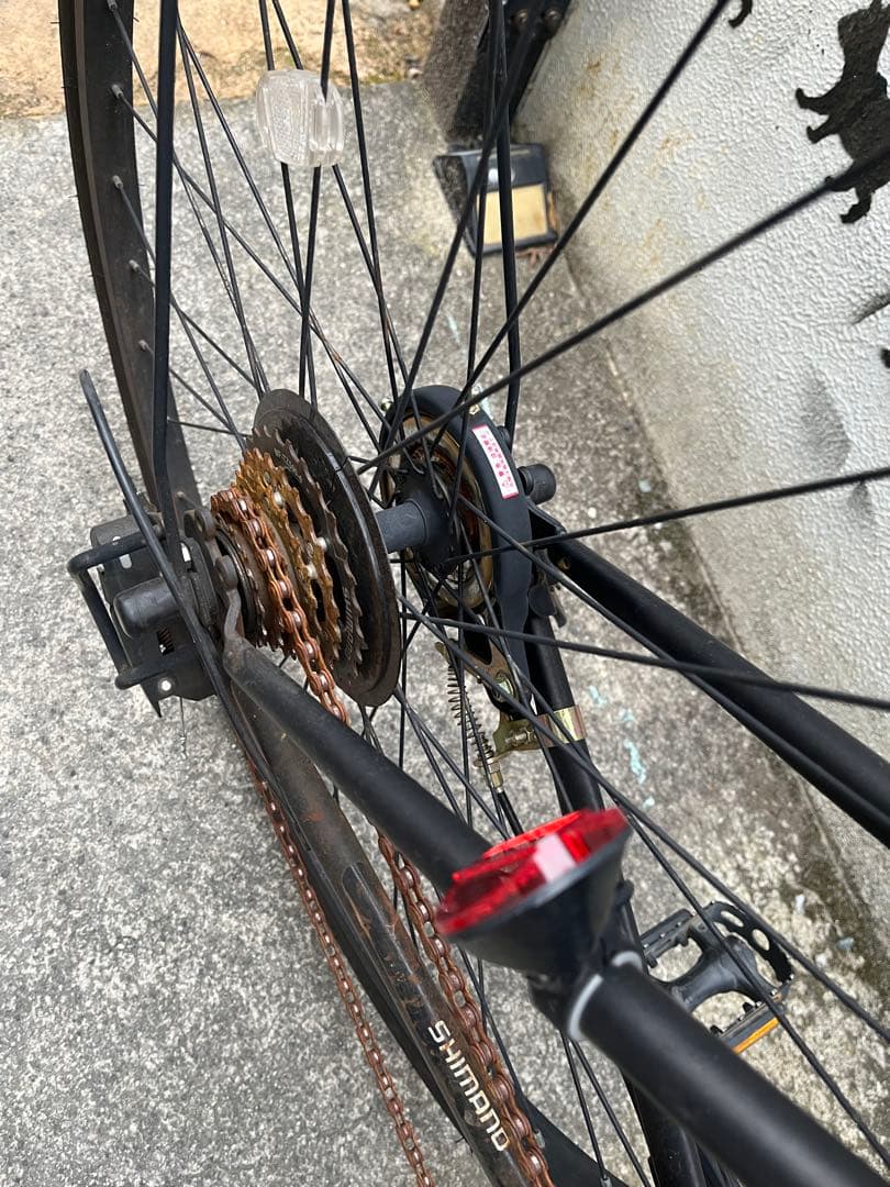 クロスバイク ブラック 700C