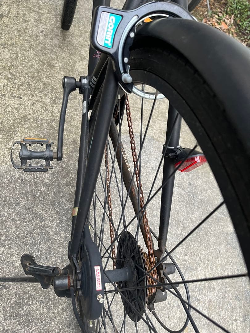 クロスバイク ブラック 700C