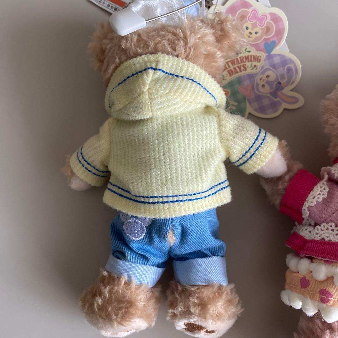 ハートウォーミングデイズ　ダッフィー シェリーメイぬいぐるみバッジ