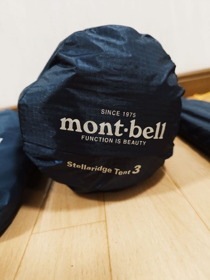 猫饅頭　mont-bell ステラリッジテント3　旧型　グランドシート
