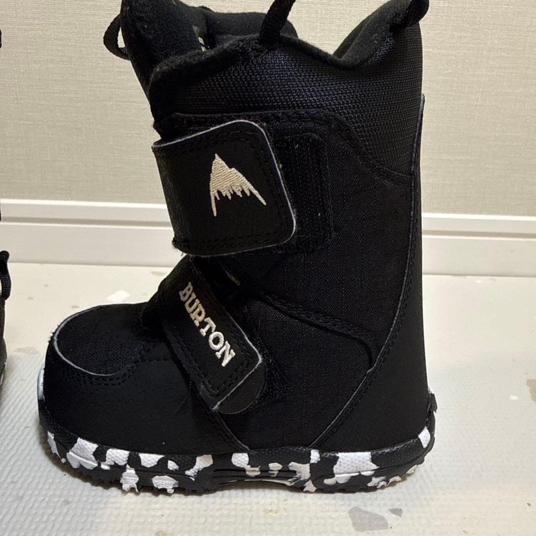 15.5 BURTON 子ども用 スノーボードブーツ 美品 MINI GROM