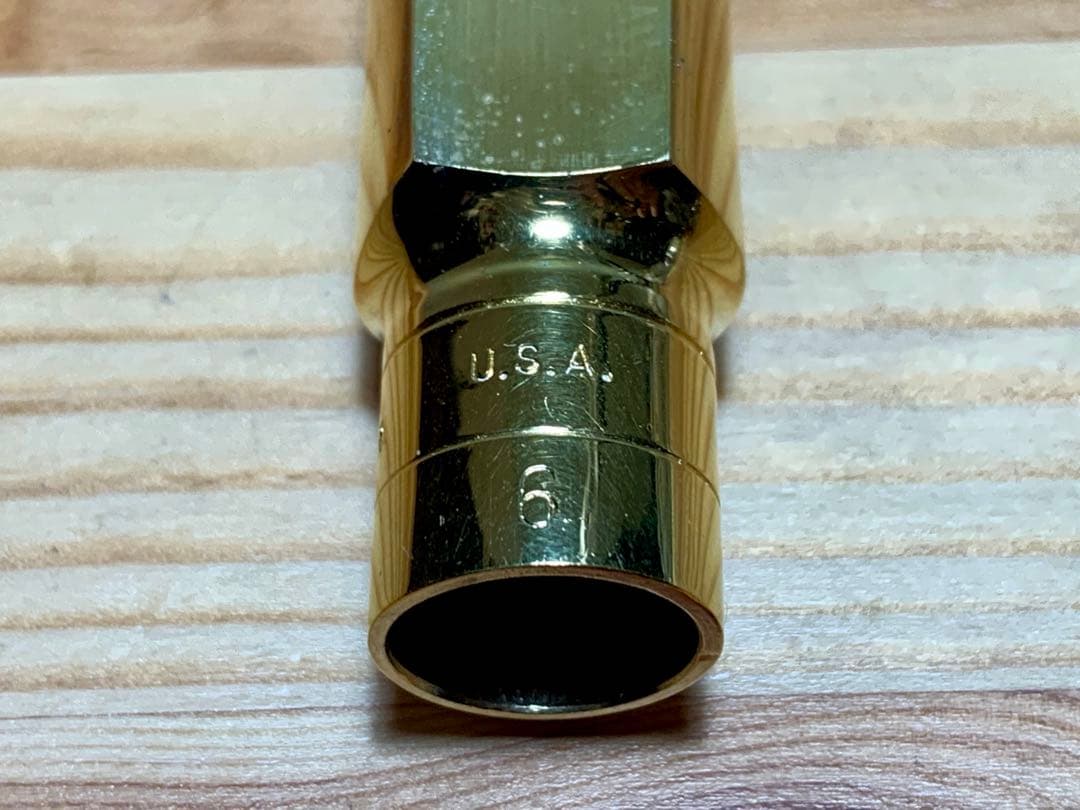 【良品】オットーリンク アルトサックス 6 メタルマウスピース