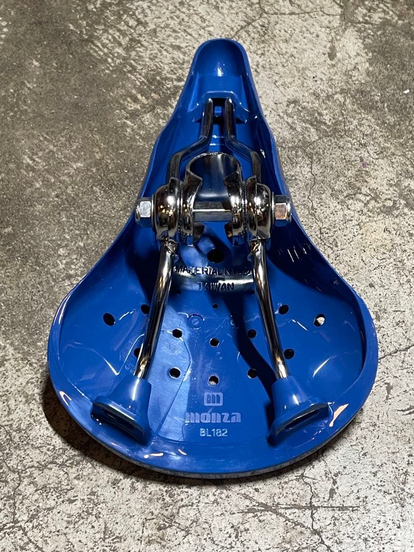 MONZA lightning seat old BMX サドル ブルー