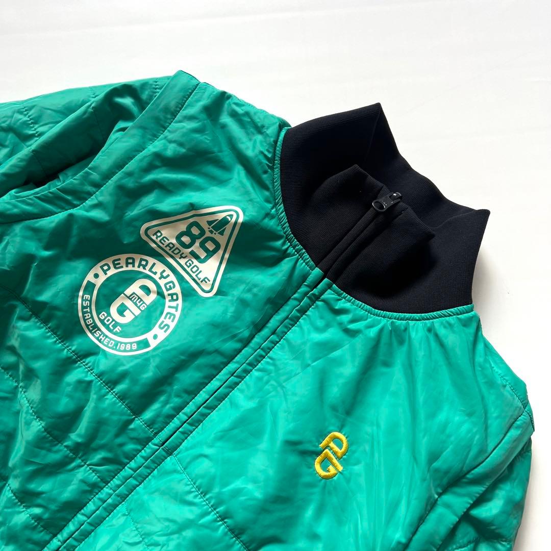 パーリーゲイツ　中綿入り　ダウンジャケット　リバーシブル 4way レディース