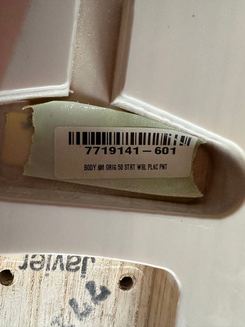 FENDER American Original 限定'50sストラト ボディー