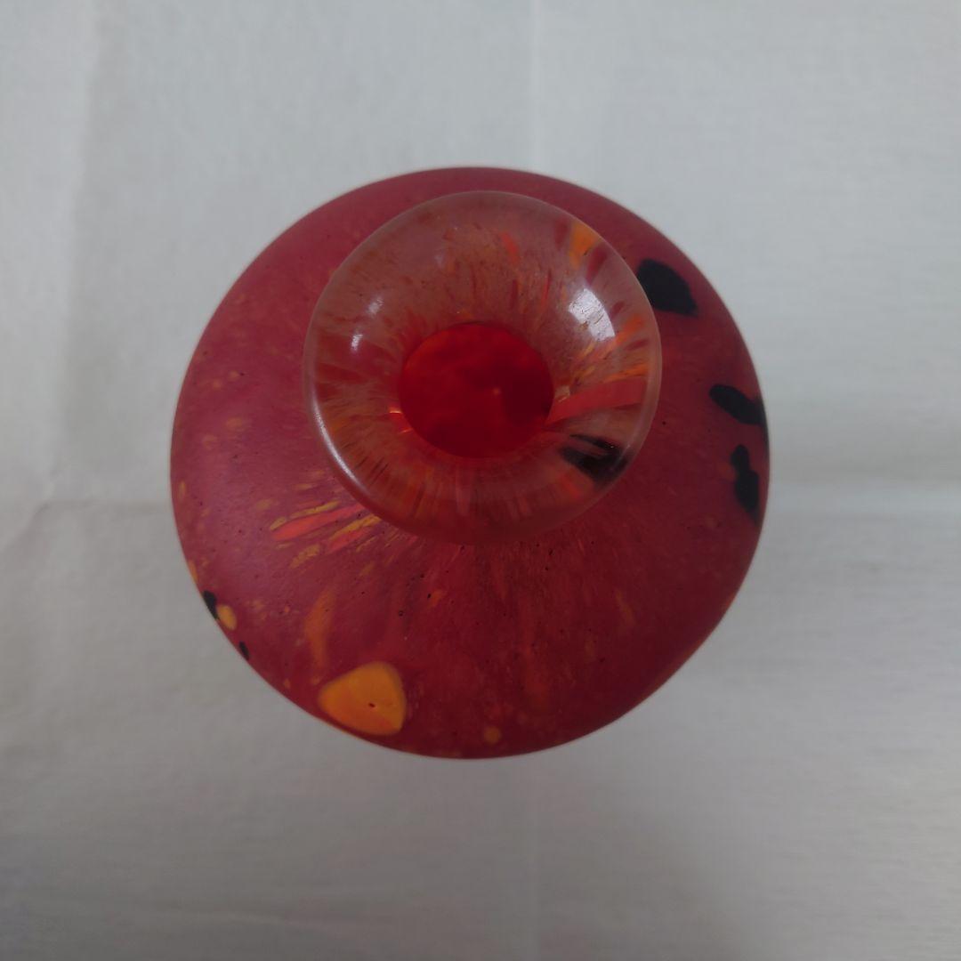 藤田喬平 手吹 ガラス花瓶