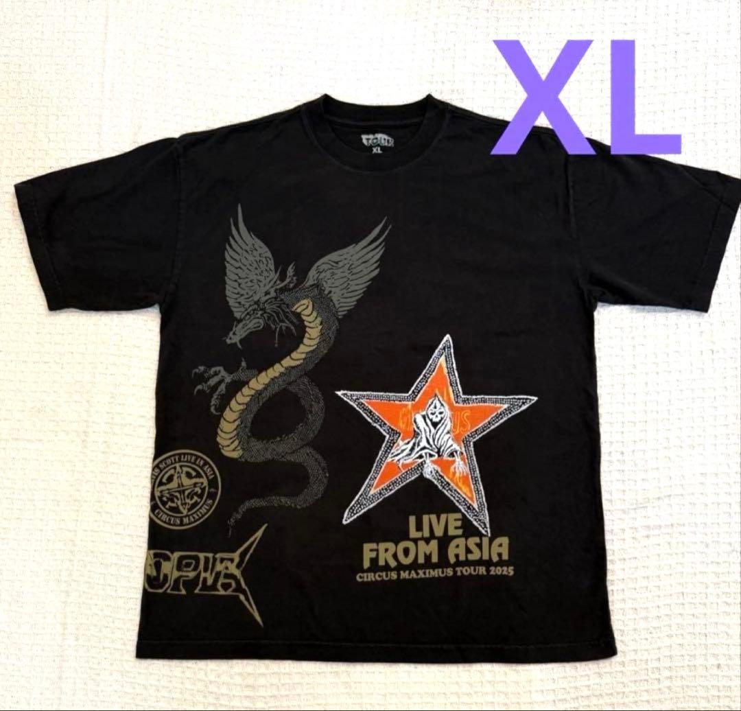 新品TRAVIS SCOTT ツアーTシャツトラヴィス スコット