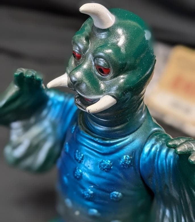 ぺギラ「ウルトラQ」登場怪獣（ブルマァク復刻）ソフビフィギュア