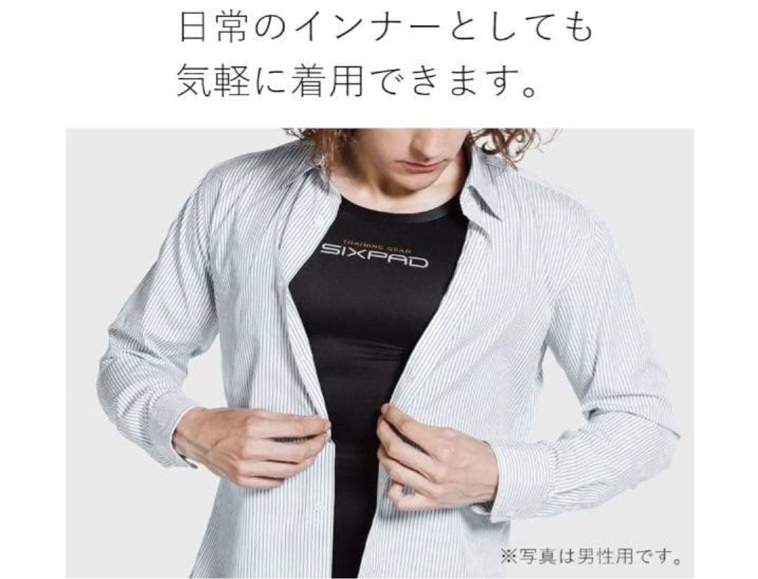 SIXPAD トレーニングスーツ 半袖 レディースM 胸用 純正 MTG