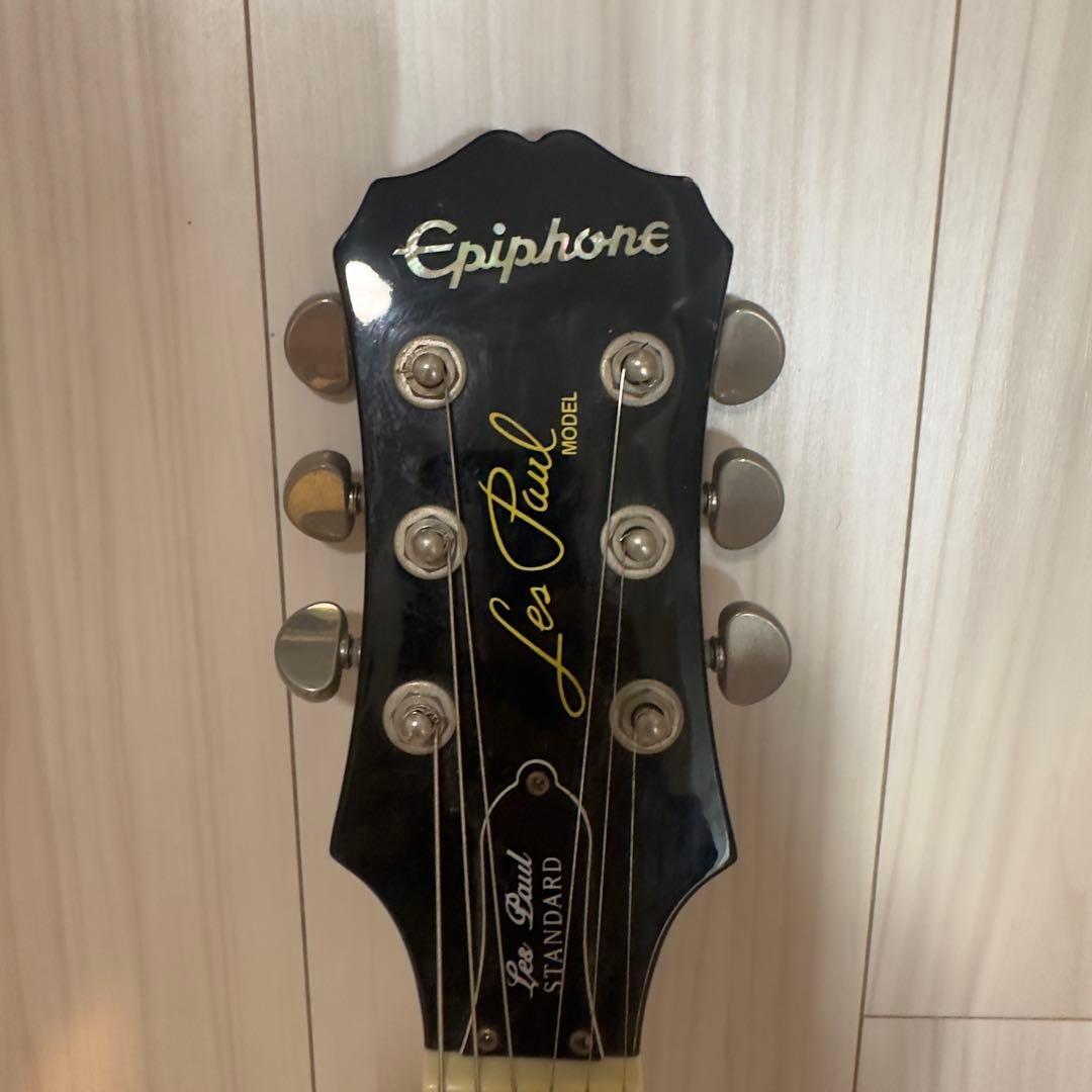 Epiphone レスポール スタンダード Ebony オマケ付き【訳あり】