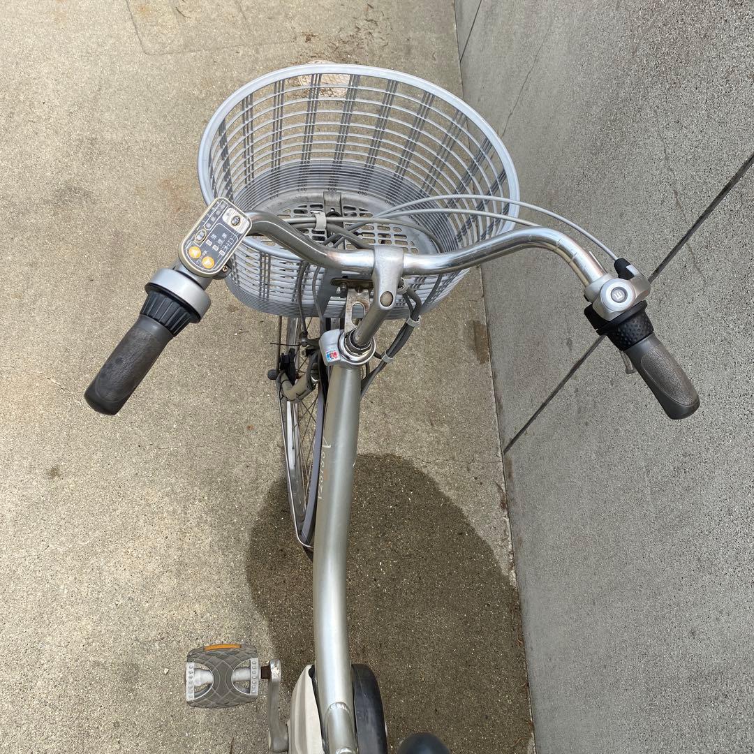 ブリヂストン アシスタ 電動アシスト自転車 シルバー