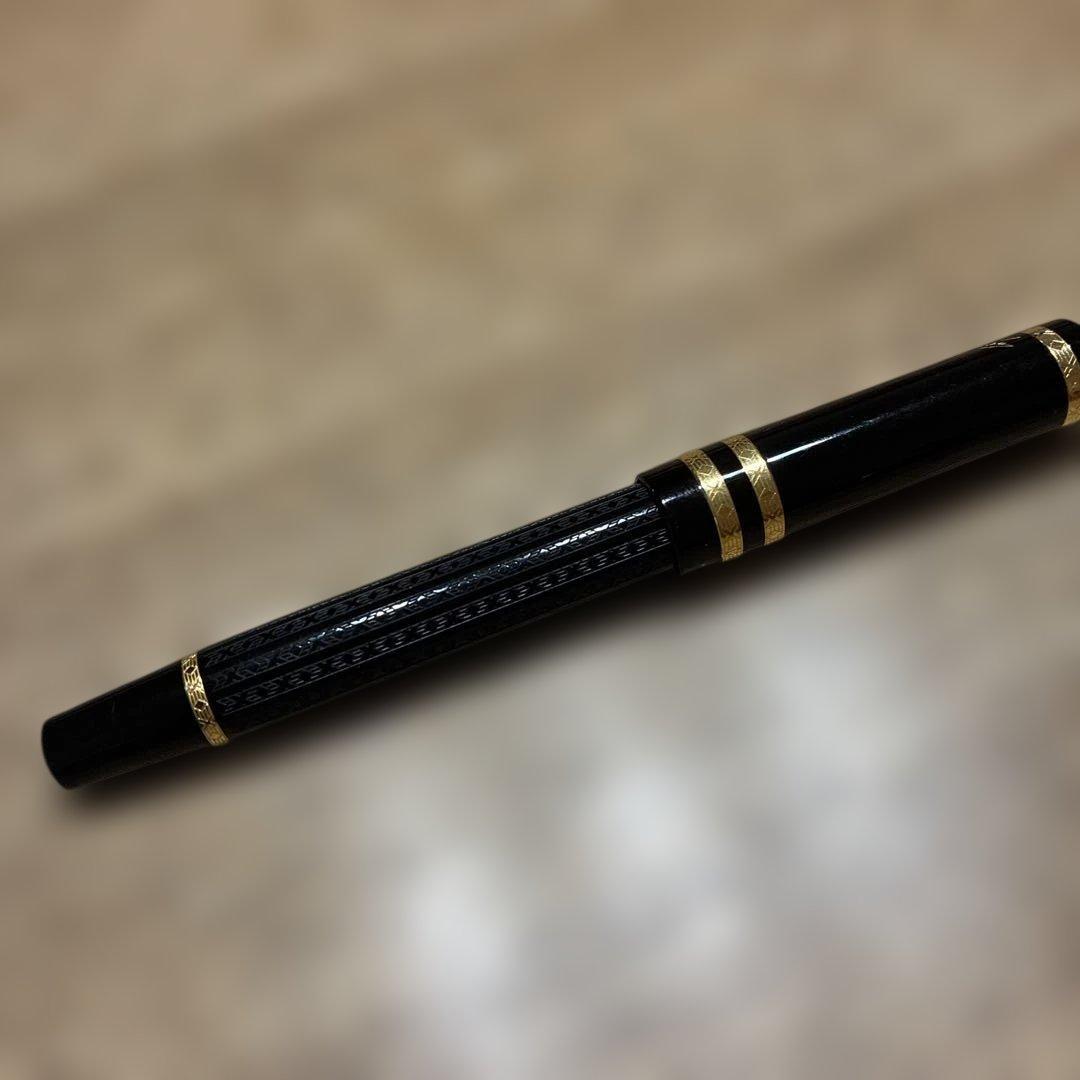 モンブラン作家シリーズ ドストエフスキー万年筆 Mニブ