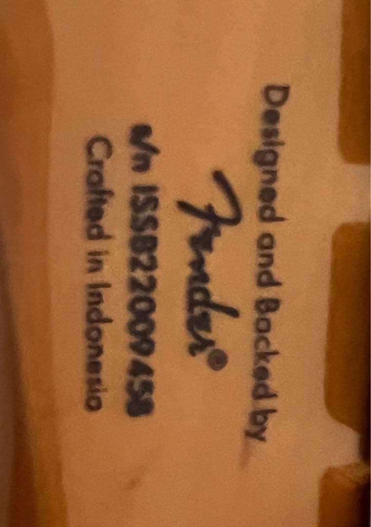 スクワイヤー Classic Vibe カスタムテレキャスター　オレンジ