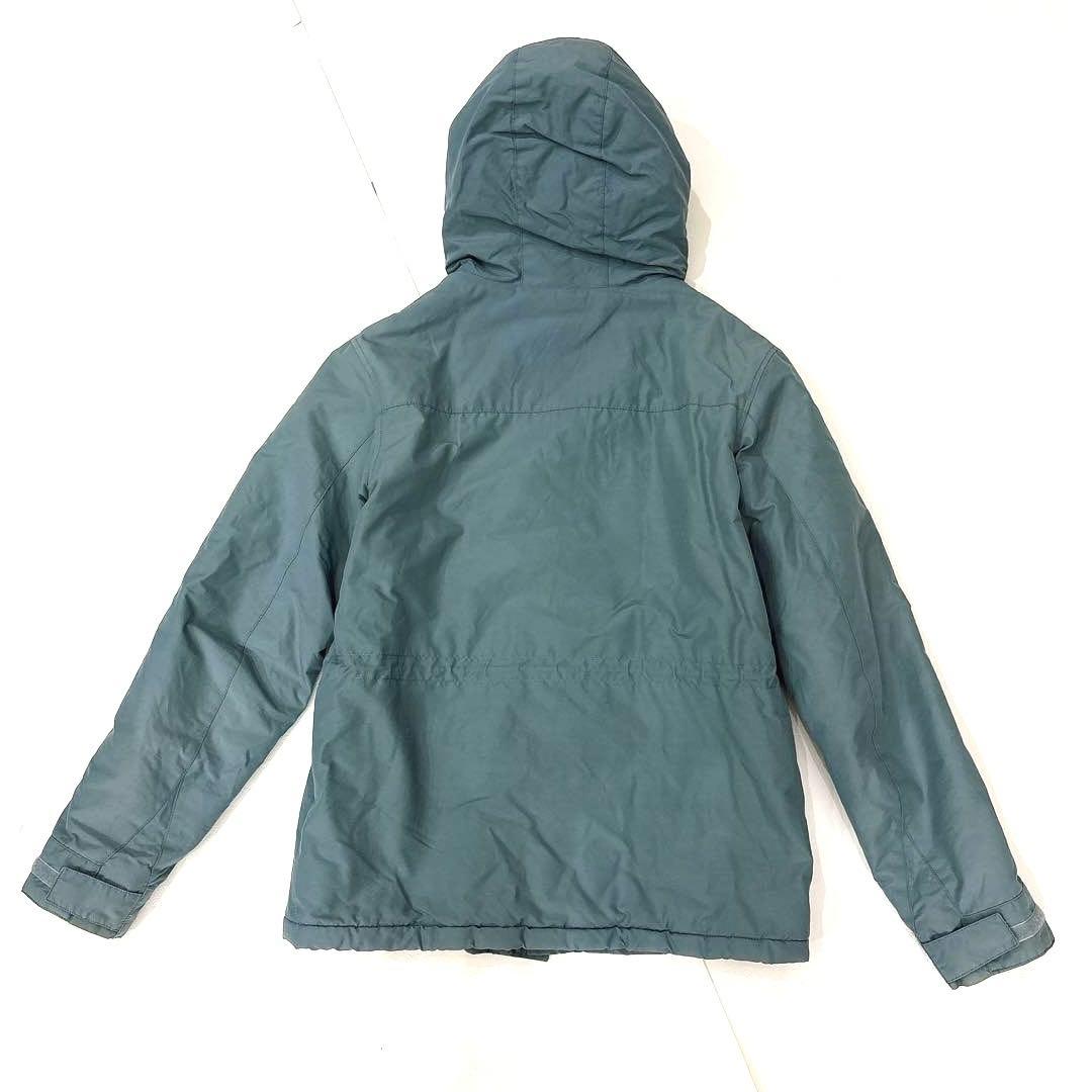 希少✨クイックシルバー（L）マウンテンパーカー スノボジャケット 裏地ボーダー