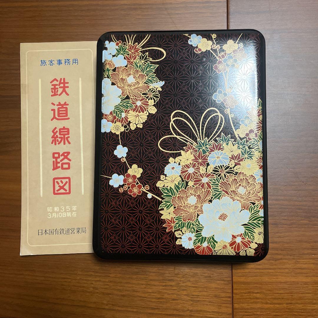 線路図と国鉄の習字道具