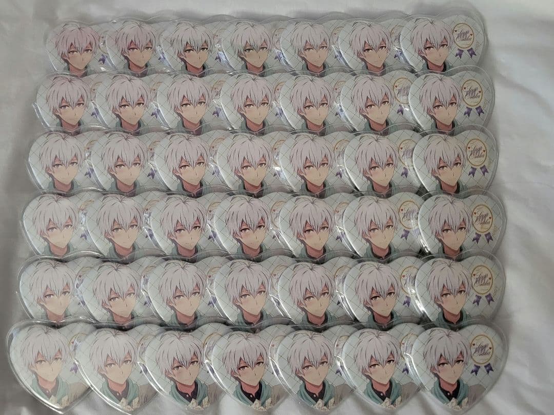 アイナナ 逢坂壮五 ハート 缶バッジ ホワイトデー 42個