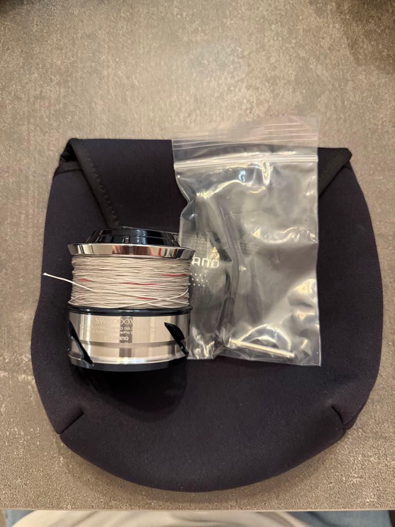 シマノ　ツインパワーSW 14000XG スペアスプール、ロングハンドル、袋付属