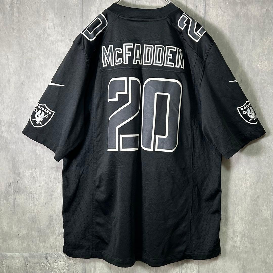 NIKE NFL Raiders Mcfadden #20 ゲームシャツ
