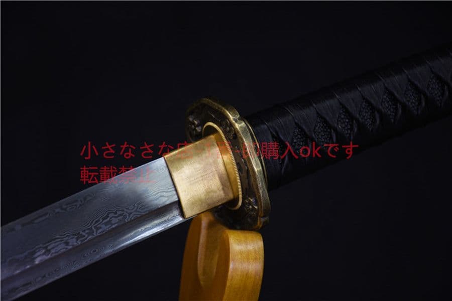 模様鋼 銅装 軍刀 武具　刀装具　日本刀　模造刀　居合刀