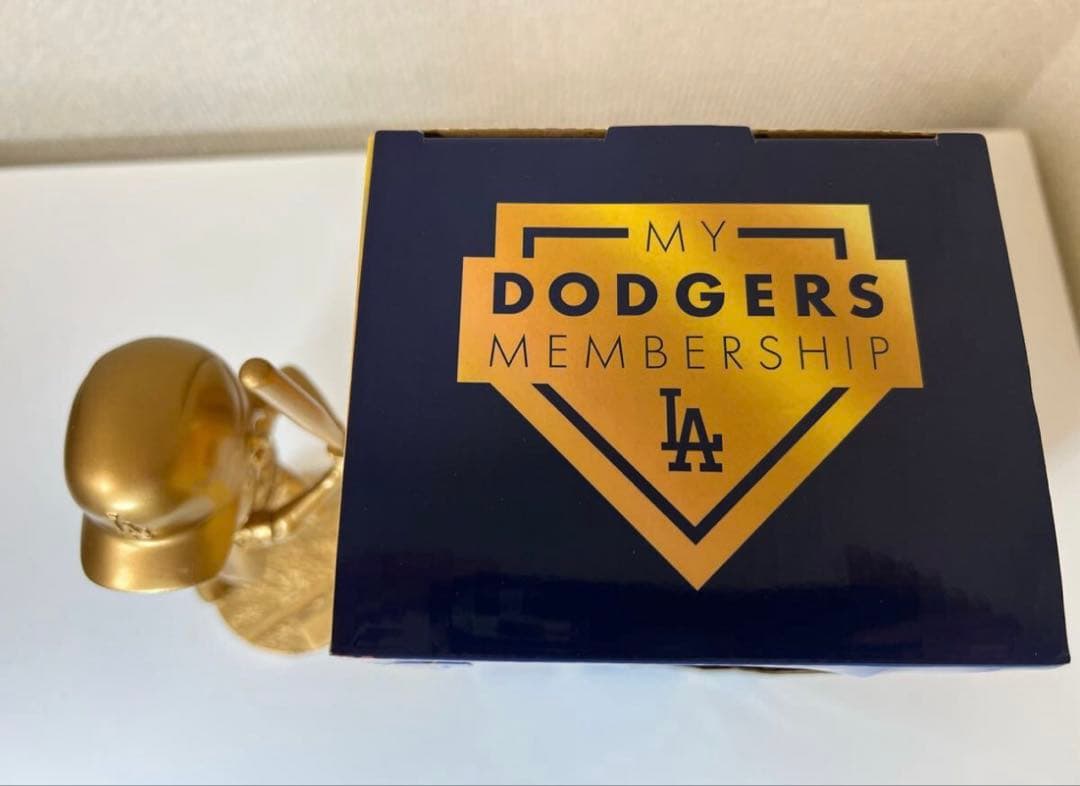 大谷翔平　ボブルヘッド　ゴールド　年間シート会員限定　ドジャース