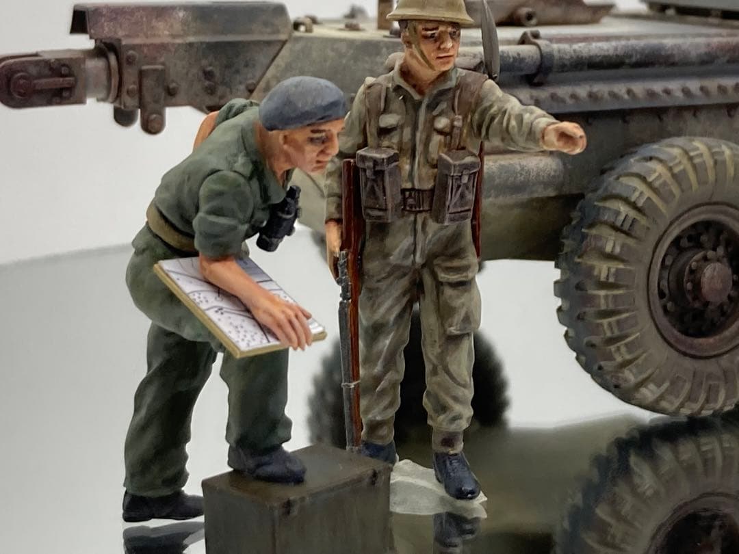 タミヤ  1/35  イギリス  チャーチル  クロコダイル