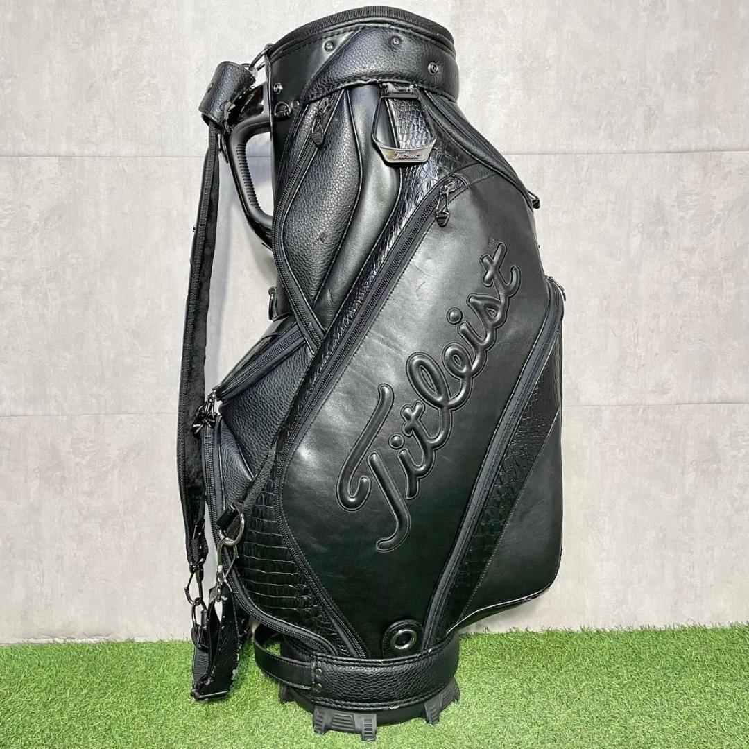 【激レア】タイトリスト ブラックリミテッド キャディバッグ ゴルフバッグ 限定