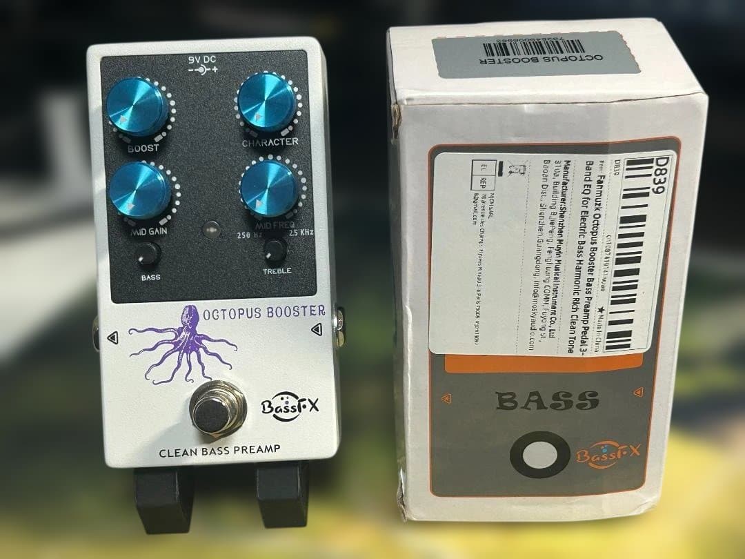 【レア】BassFX Octopus Booster ベースプリアンプ