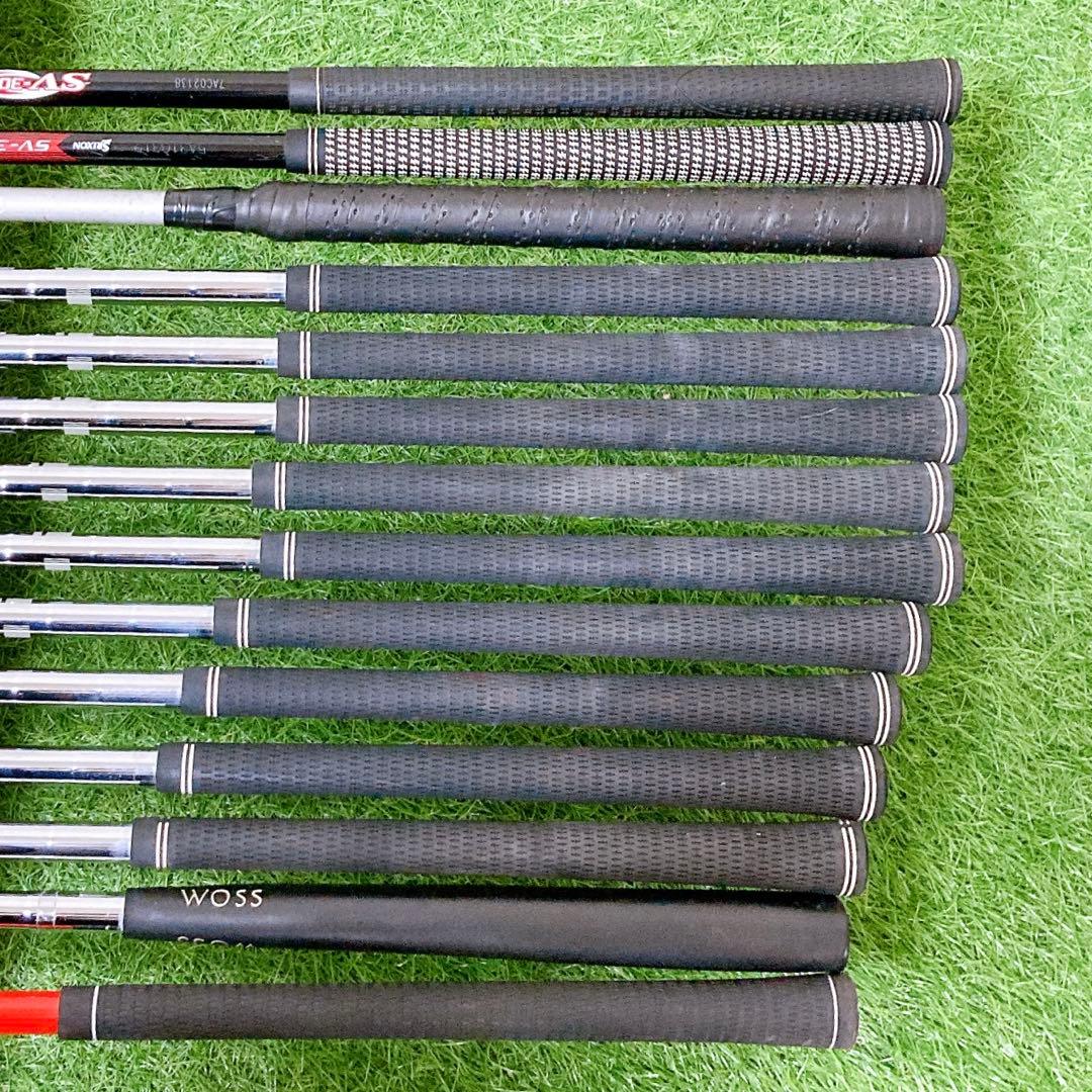 H9.スリクソン　初心者オススメ　メンズセットゴルフクラブ　14本 右利き