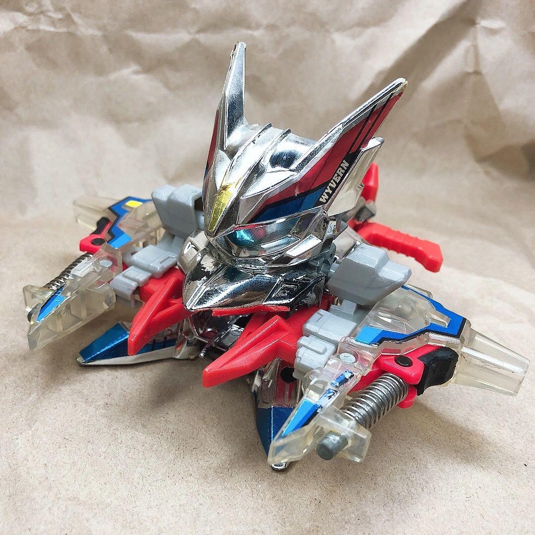 スーパービーダマン　スプレッドワイバーン　シルバー　メガキャノンウイング