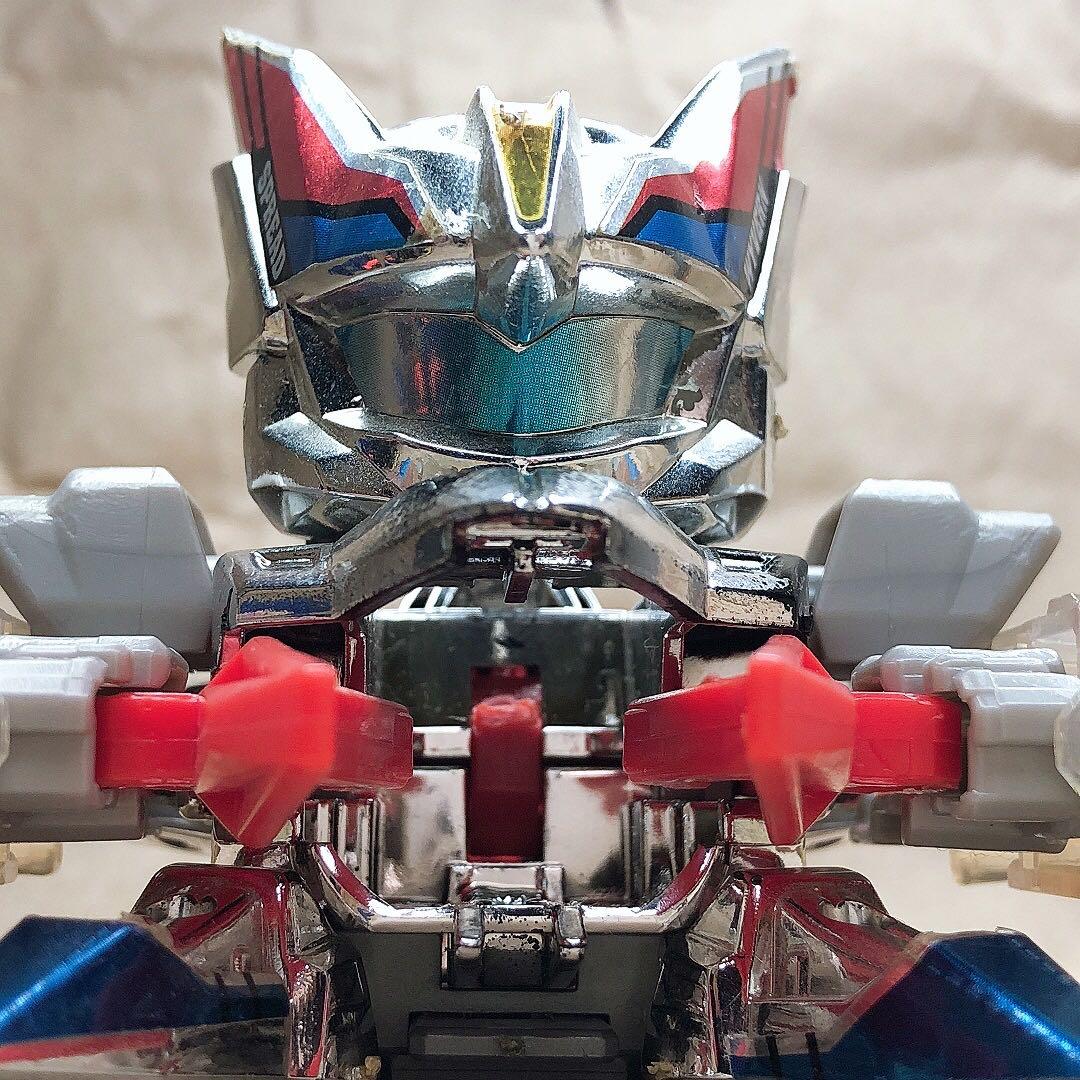 スーパービーダマン　スプレッドワイバーン　シルバー　メガキャノンウイング