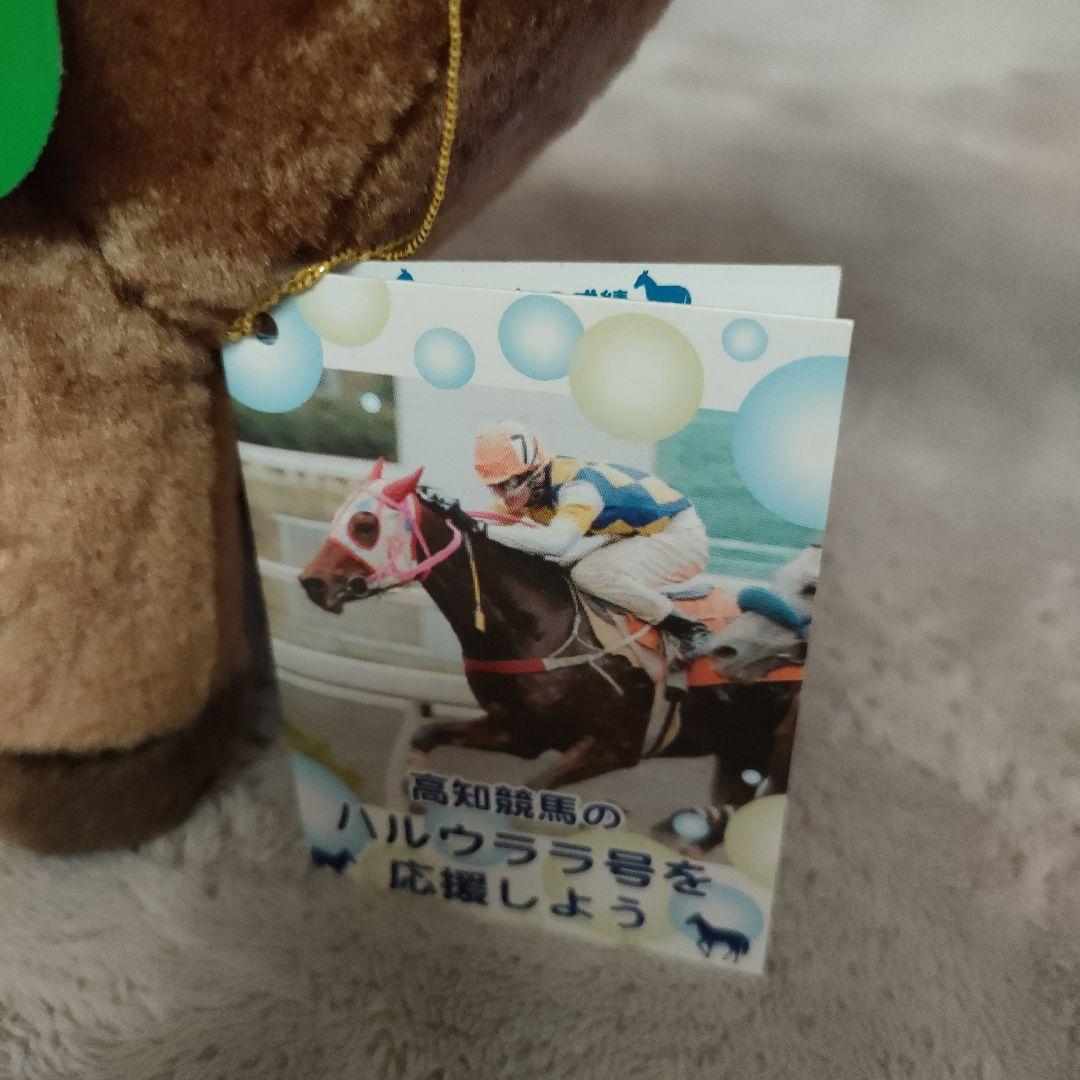 ハルウララ　ぬいぐるみ　高知競馬ハルウララ6号　競走馬　競馬