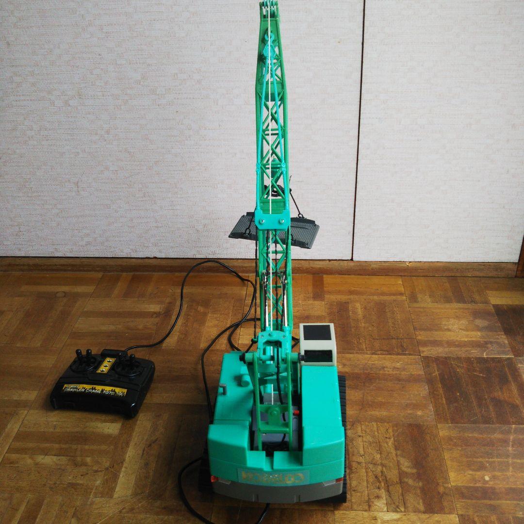 【貴重品】トイコー KOBELCO クローラークレーン7070 ラジコン 箱説付
