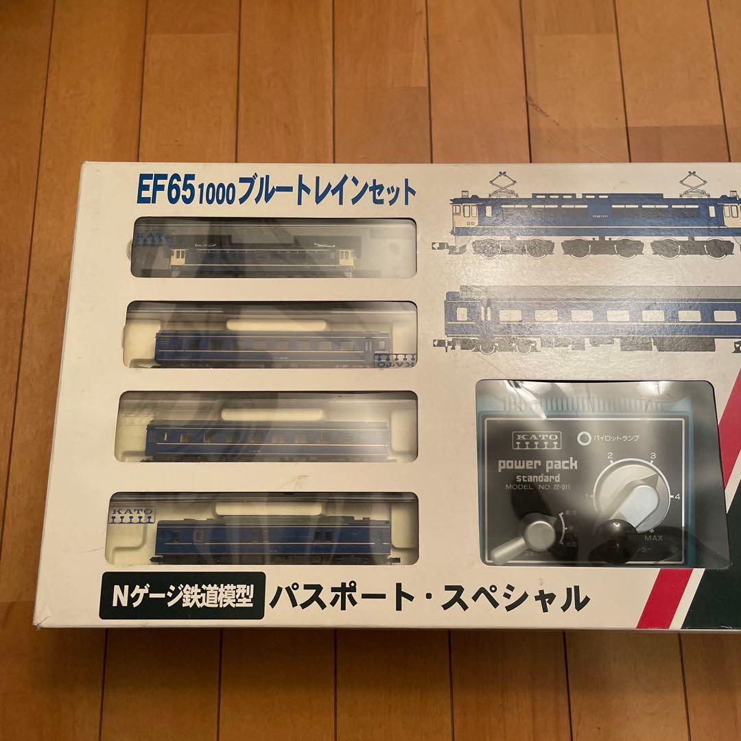 Nゲージ KATO ブルートレインセットパスポート・スペシャルEF65 1000