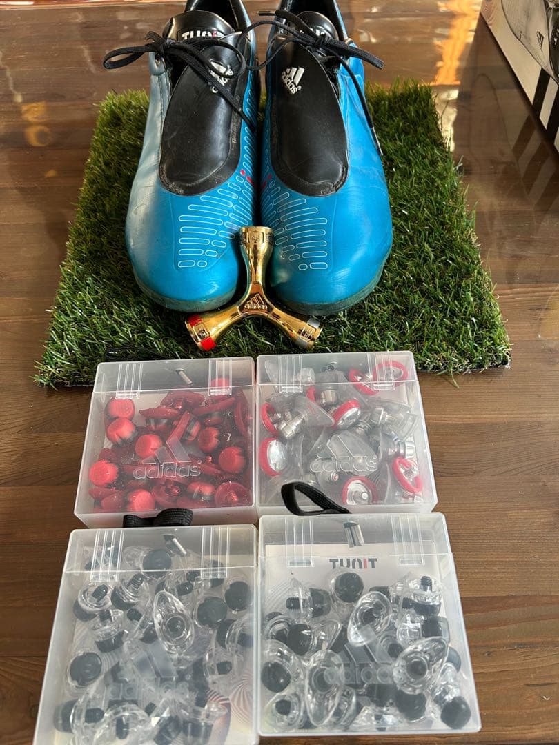 adidas F50 サッカーシューズ 青