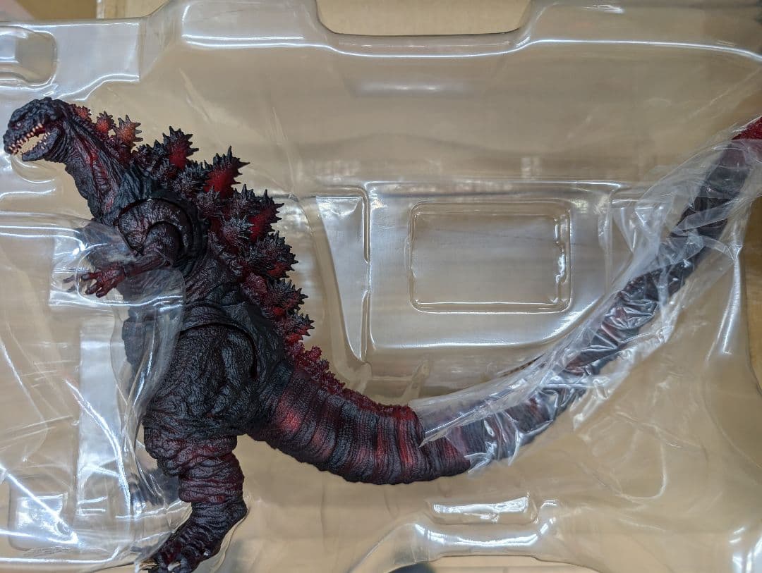 SHモンスターアーツ。ゴジラ2016.第4形態夜間戦闘バージョン.シン.ゴジラ。