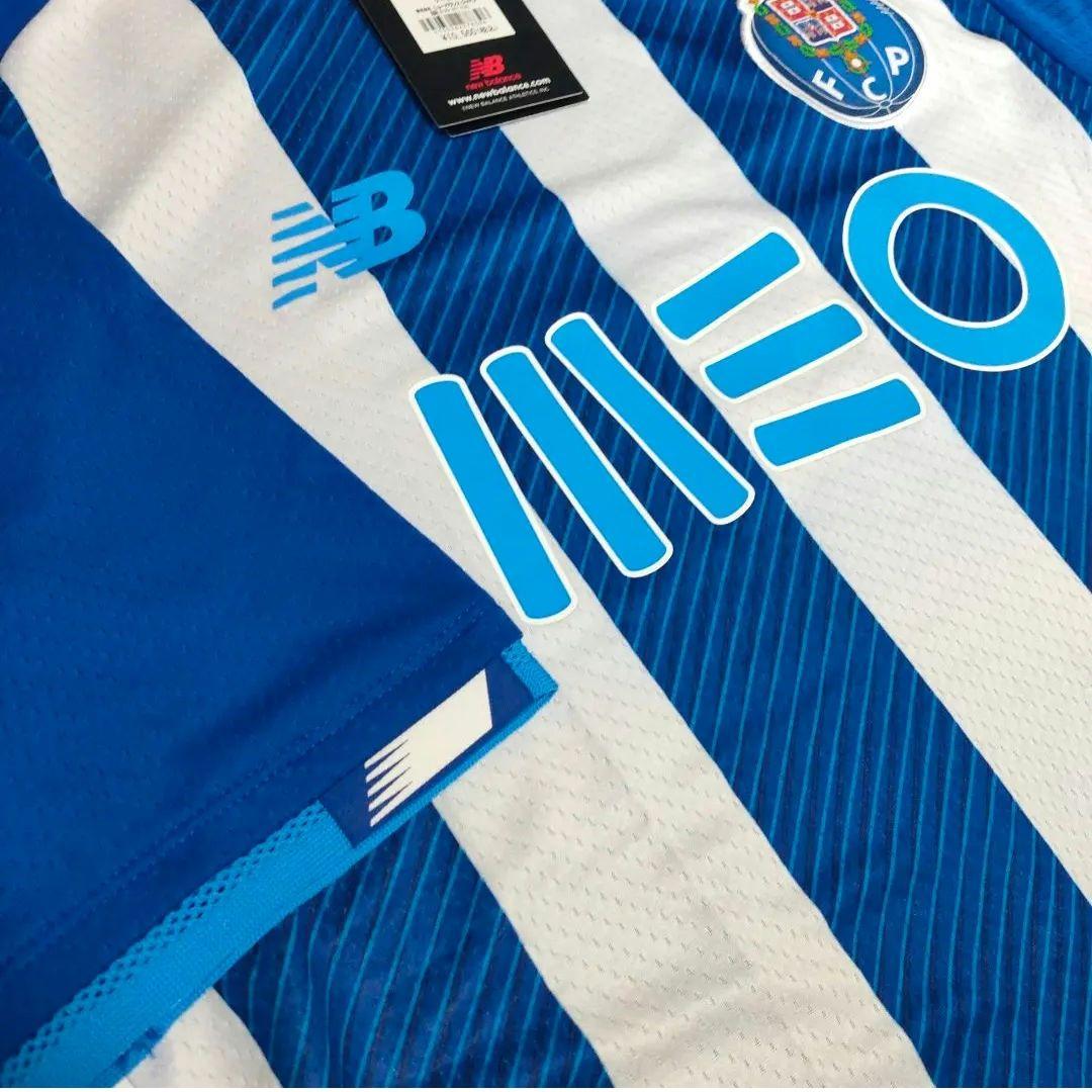 新品 FCポルト 21/22 ホームユニフォーム 半袖シャツ ニューバランス М