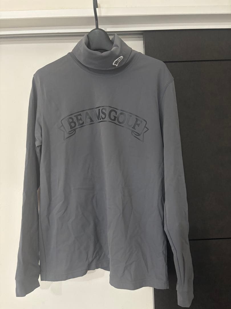 BEAMS GOLF グレー タートルネック L
