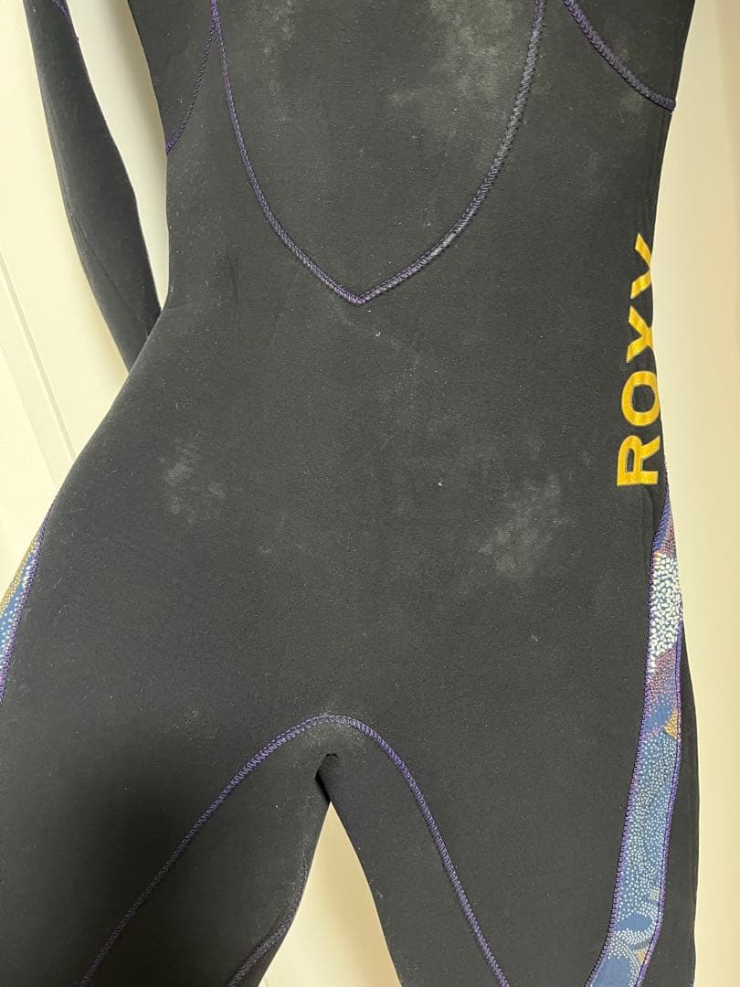 フルスーツ ウェットスーツ 黒 カラフル