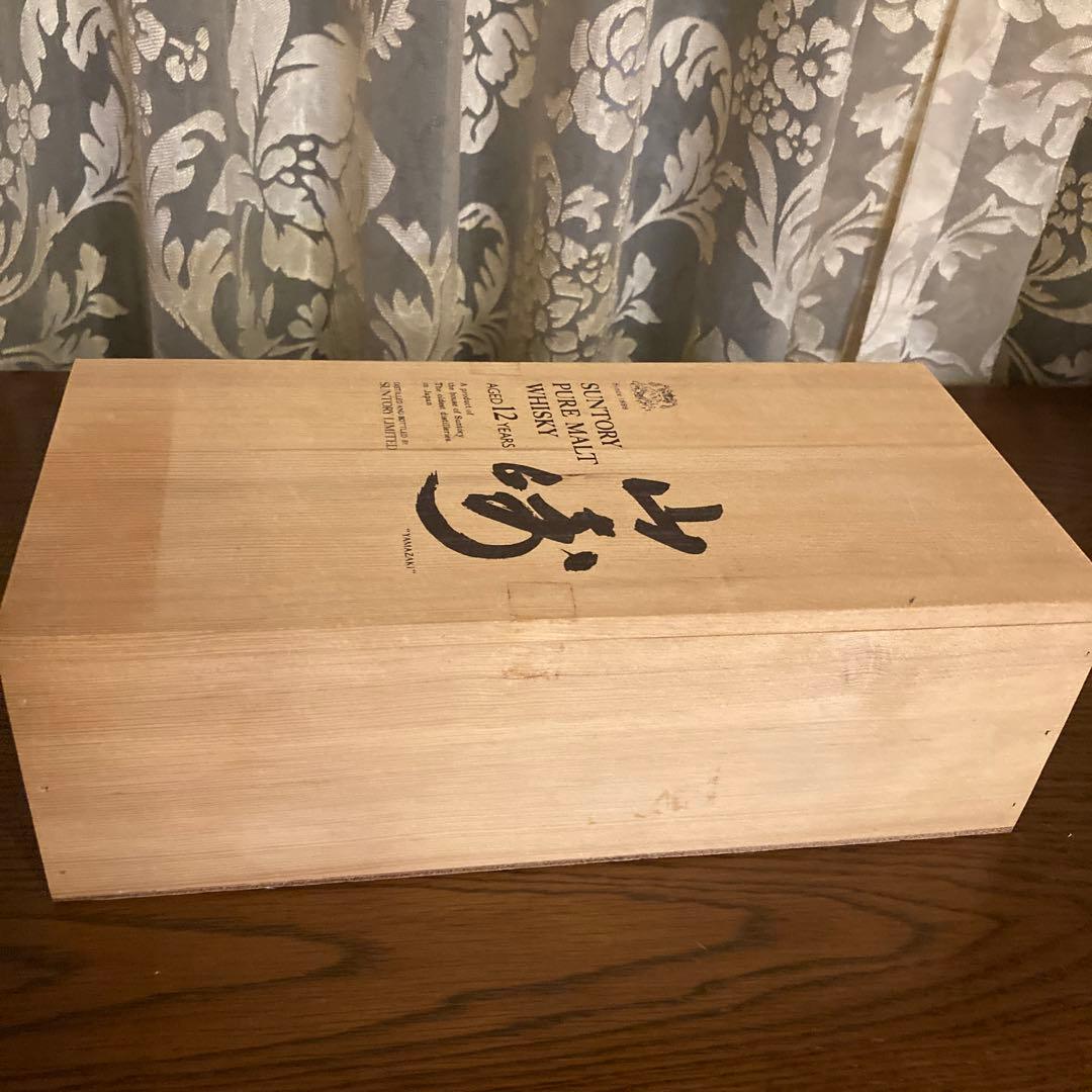 サントリーピュアモルトウイスキー〈山崎〉12年　木箱入