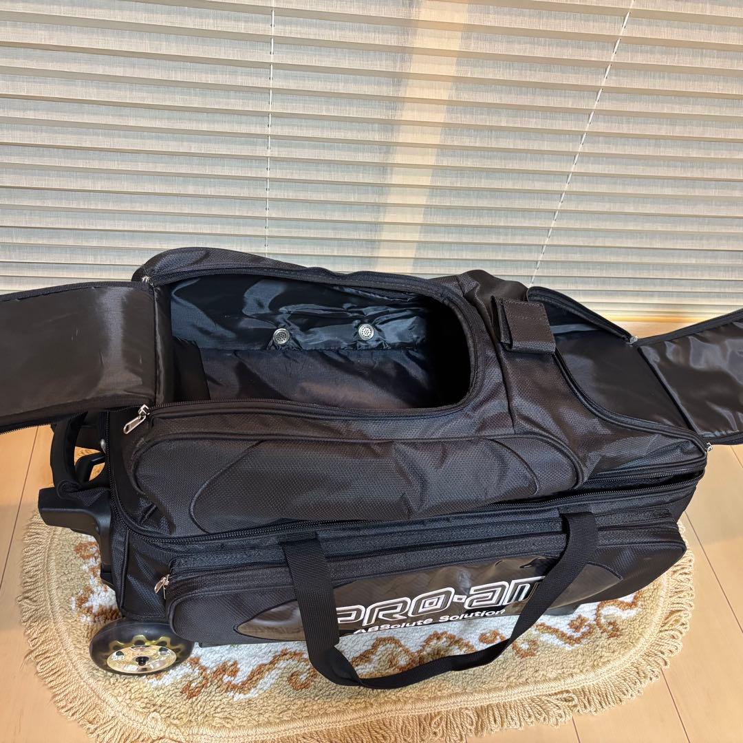 ABS PRO-AM 3ボールバッグ 黒 ボール2個おまけ付