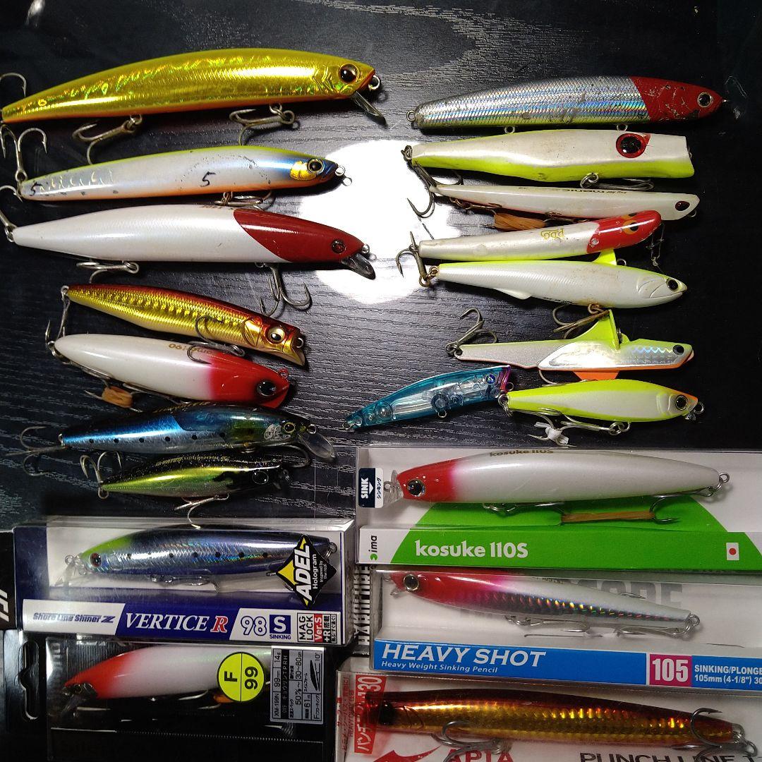 シーバスルアー セット ② カゲロウ ガボッツ