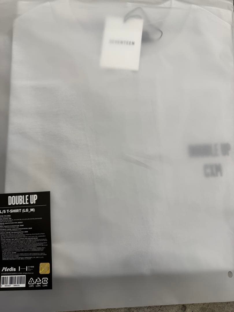 SEVENTEEN CxM DOUBLE UP Tシャツ Mサイズ　ギュチョル