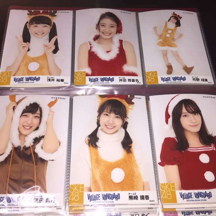 SKE48 ヴィレッジヴァンガード クリスマス 生写真 チームS チームE