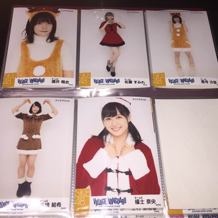 SKE48 ヴィレッジヴァンガード クリスマス 生写真 チームS チームE
