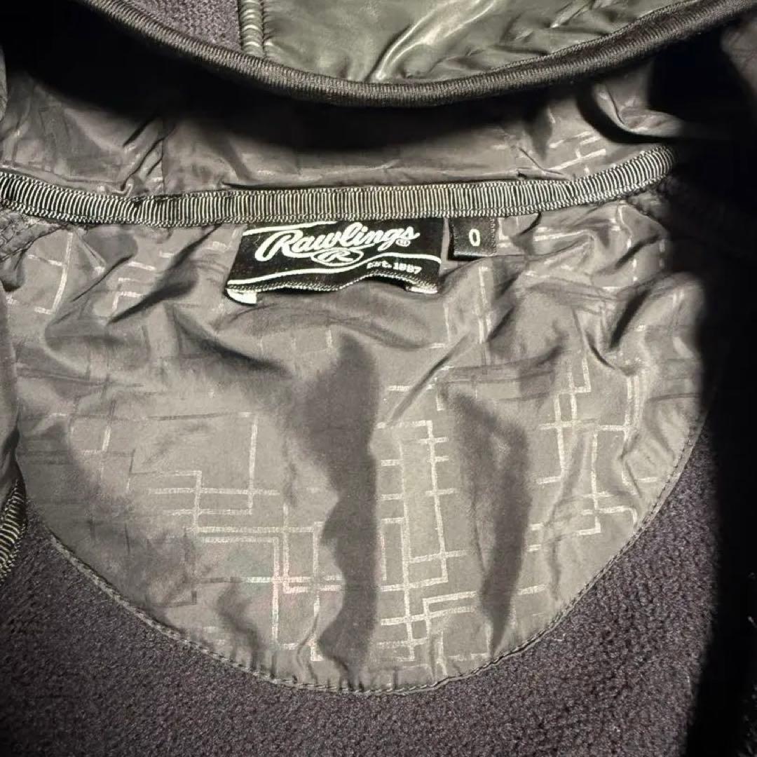 Rawlingsローリングス アウタージャケット黒フード付O(XL)