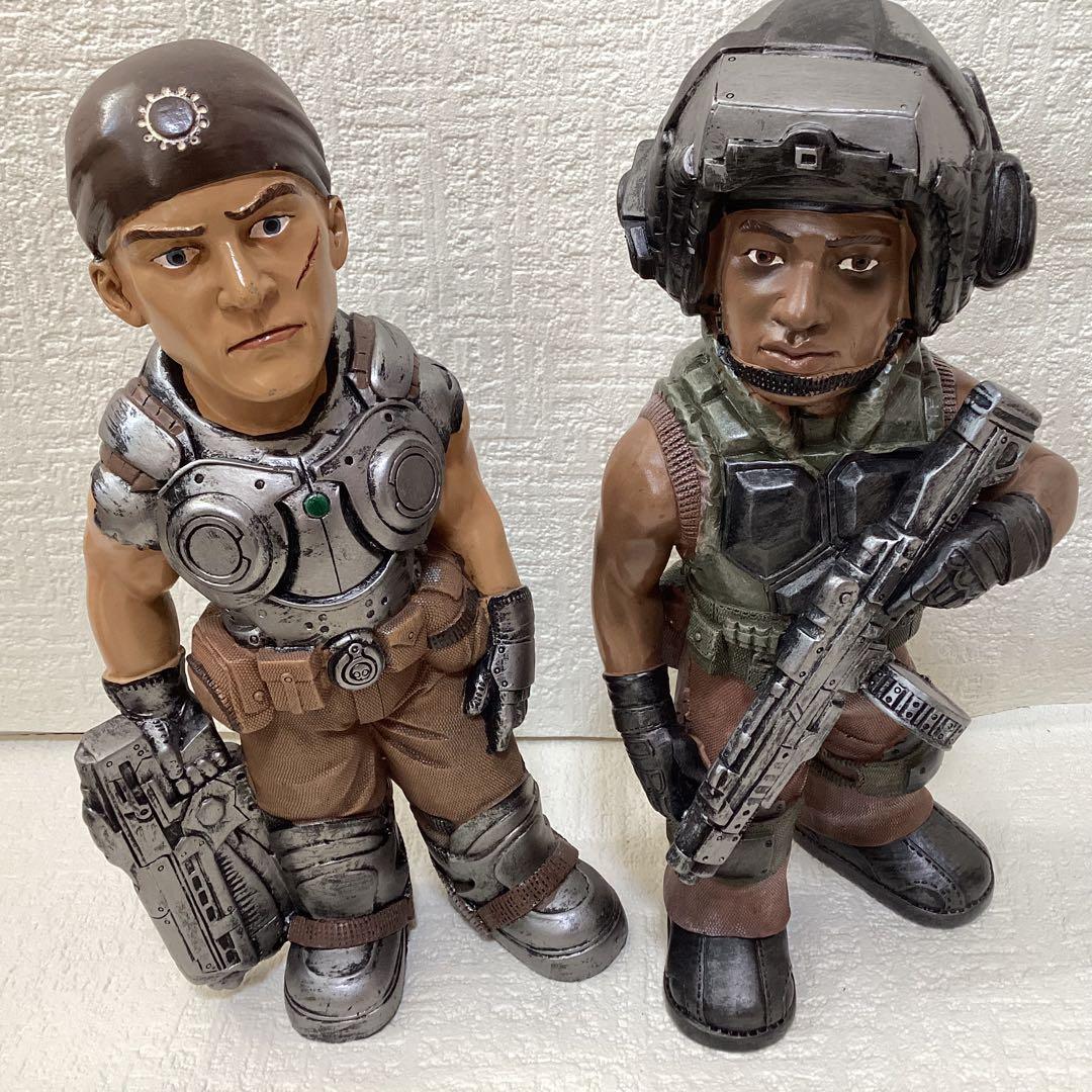 ミリタリーキャラクター フィギュアセット　貯金箱　5体